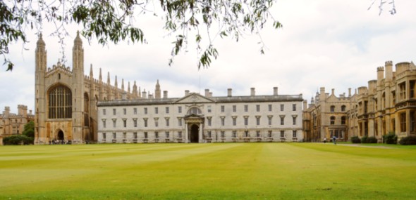 Photo of Kings College from the backs